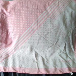 Christian dior silk scarf